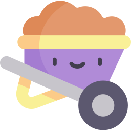 Wheelbarrow icon