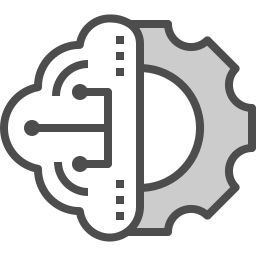 stockage en ligne Icône