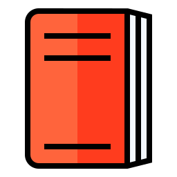 Closed book icon