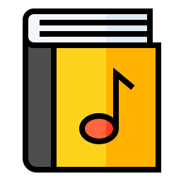 Music book icon