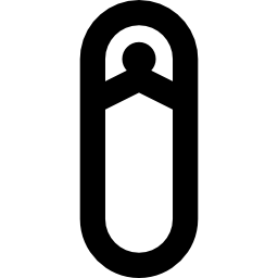 pin di sicurezza icona