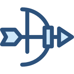 tir à l'arc Icône
