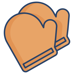 Oven glove icon