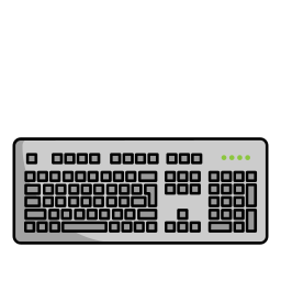 tastiera del computer icona