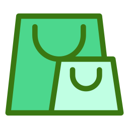 Shopping bag icon