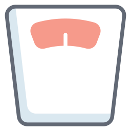 Bathroom scale icon