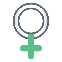 symbole féminin Icône