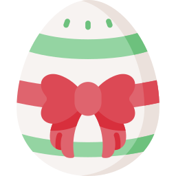 huevo de pascua icono