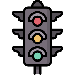 Traffic light icon