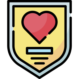 Life protection icon