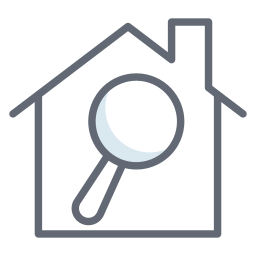 Search house icon