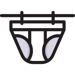 Clean underwear icon