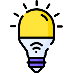 intelligentes licht icon