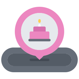 Birthday party icon