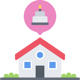 Birthday party icon