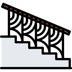escadas Ícone