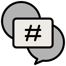 hashtagi ikona