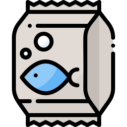 Fish food icon