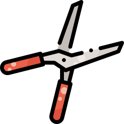 Pruning shears icon