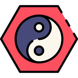 yin yang ikona