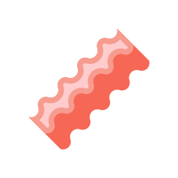 fatias de bacon Ícone