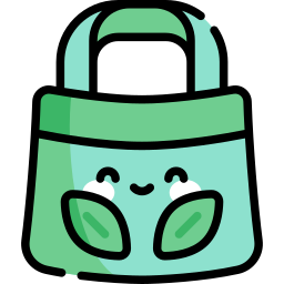 Eco bag icon