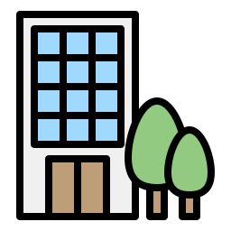 bürogebäude icon