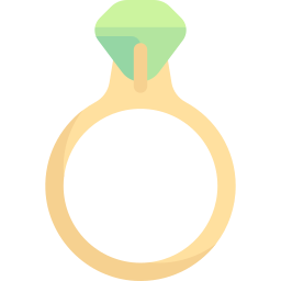 Diamond ring icon