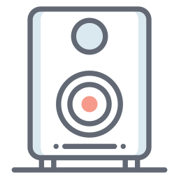 Speaker box icon