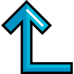 Diagonal arrow icon