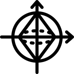 schemat kołowy ikona