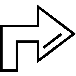 Diagonal arrow icon