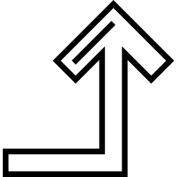 Diagonal arrow icon