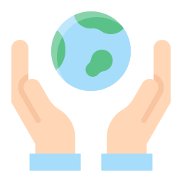 Planet earth icon