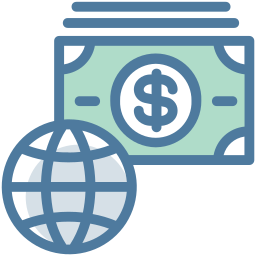 Money transport icon