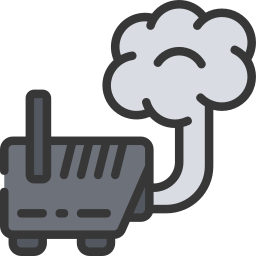 Smoke machine icon