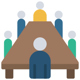 Board meeting icon