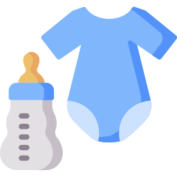 productos para bebés icono