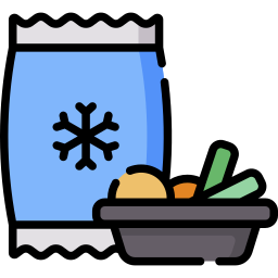 Frozen goods icon
