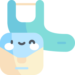 Dental floss icon