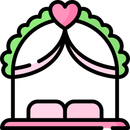 arco de la boda icono