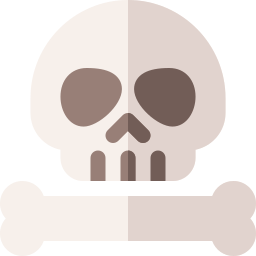 cráneo icono