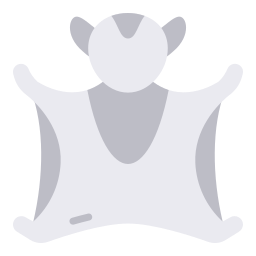 Flying squirrel icon