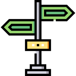 Signpost icon