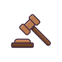 Court gavel icon