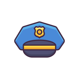 Police hat icon