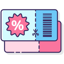 Discount voucher icon