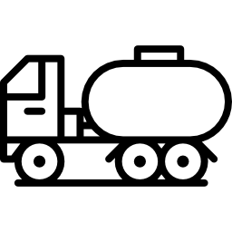 Tank truck icon