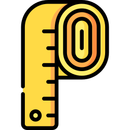 Measure tape icon