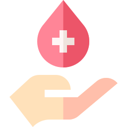 donación de sangre icono